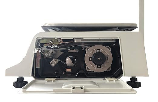 VisionTechShop DLP-300 Label Printing Scale Pole Display, 30/60lbs Capacity, 0.01/0.02lbs, NTEP Legal for Trade