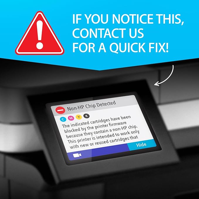Smart Ink Compatible Ink Cartridge Replacement for HP 902 XL 902XL (4 Combo Pack) to use with Officejet Pro 6978 6968 6974 6975 6960 Officejet 6951 6954 6956 6958 Printers