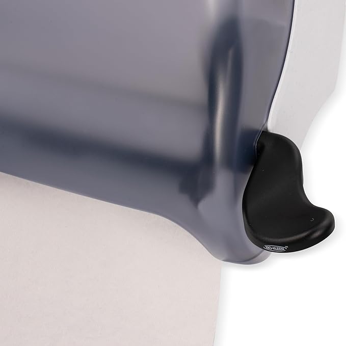 San Jamar Classic Element Paper Towel Dispenser Fits All Core Sizes with Lever for Bathroom, Kitchens, and Restaurants, Plastic, 8.5 x 12.5 x 12.75 Inches, Arctic Blue