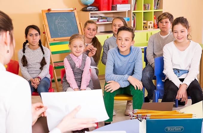 Wood-Cased #2 HB Pencils, Pre-sharpened, 500 Count Bulk Pack