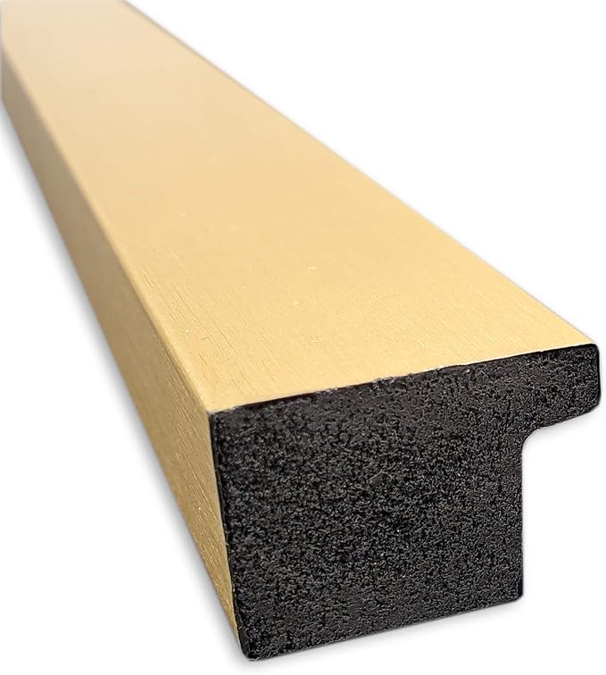 Amanti Art White Cork Board for Wall, 14x32 Vision Board with Gold Frame, Medium Corkboard Office Decor for Home Organization, Casual Corkboard Pinboard to display items for home organization