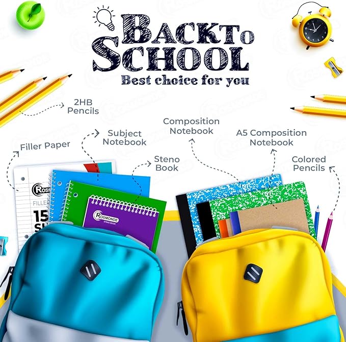 48 Pack Bulk Kraft Journals, A5, Extra Pages - 120 Pages (60 Sheets), College Ruled, 8 x 5.7, No-Bleed Paper, Bulk Kraft Composition Notebooks Lined, Kraft Composition Notebook for School