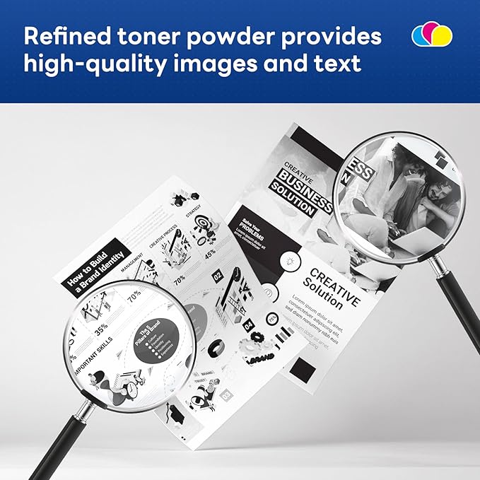 TN650 TN-650 Toner Cartridge Black 2 Pack Replacement for Brother TN-650 TN650 MFC-8690DW MFC-8480DN MFC-8890DW Printer Toner