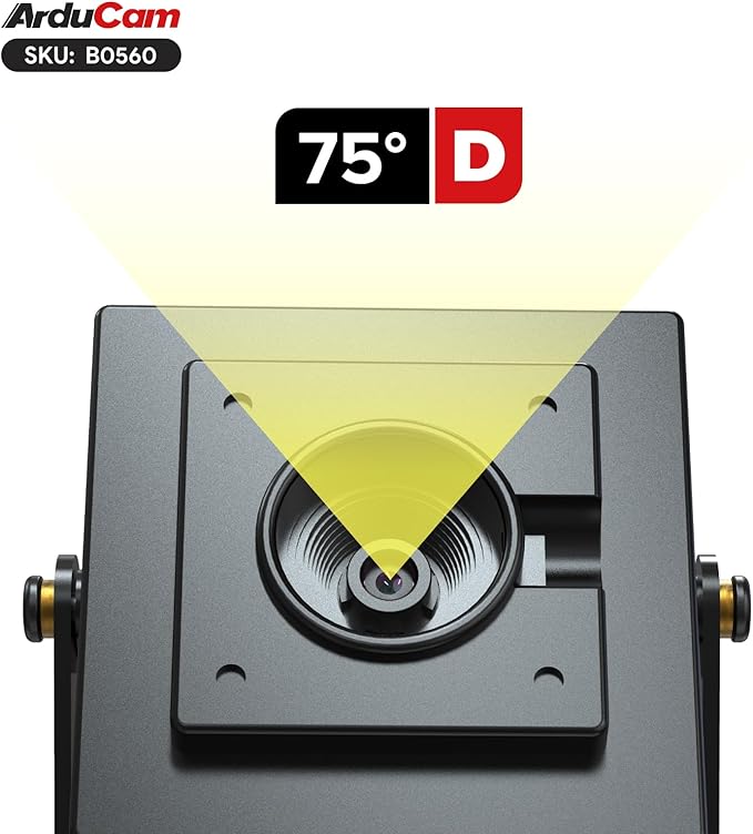 Arducam 4K USB Camera Module, AutoFocus HDR Lightburn Camera for Windows, Linux