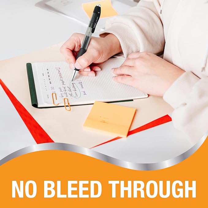 BIC Gelocity Pro Retractable Gel Pen with 0.7 mm Medium Point, 12-Count in Black Ink for Smooth Writing