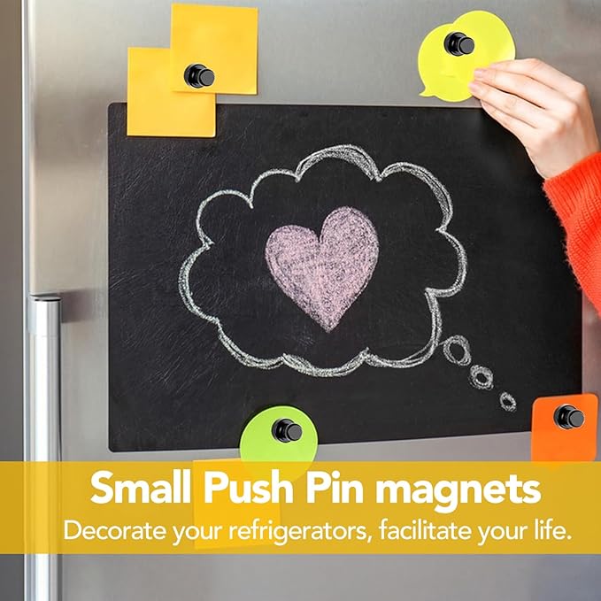 LOVIMAG Fridge Magnets - 28 Pcs Strong Neodymium Magnets for Whiteboard, Refrigerator, Kitchen, Office, School, Locker, Map Decorative