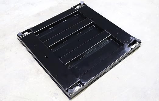 SellEton SL-700-2x2 Floor Scales, Accurate Pallet Scales with Smart Digital Indicator for Warehouse Shipping and Heavy Duty Industrial Weighing (24"x24", 2500 lb x 0.5 lb)