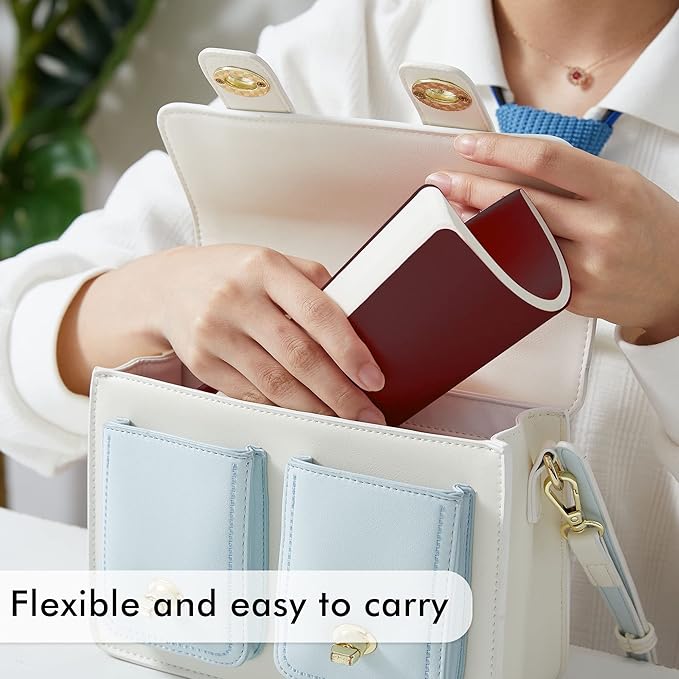 36 Pack Soft Cover Journal Bulk, Feela Lined Blank Travel Journal for Women Men Writing, Notebooks College Ruled for Work, Note Taking Notebook School Business Supplies, 8.2” x 5.5”, A5, Wine