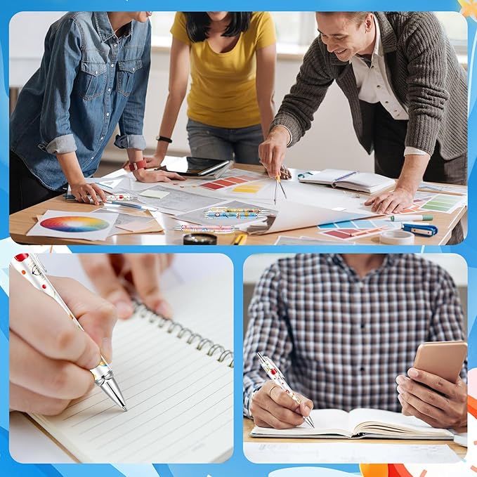 30 PCS Back to School Pens Welcome Back to School Ballpoint Pens First Day of School Party Favors with 1mm Black Ink Replaceable Ballpoint Pen Refill for Classroom Rewards