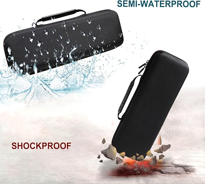 LTGEM Hard Case for Epson Workforce ES-200 / ES-300W / ES-300WR Portable Document Scanner - Travel Protective Carrying Storage Bag