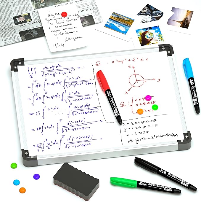 Lelix Dry Erase Markers - 42 Pack, 14 Colors, Chisel Tip, Perfect for Kids & School, Office Use, Whiteboard & Mirror Writing