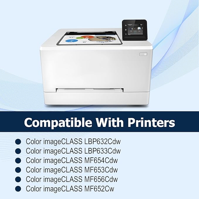067 Black Toner Cartridge Replacement for Canon 067 067H CRG-067 to use with Canon Color ImageCLASS LBP632Cdw MF656CDW MF652Cw MF654CDW MF653Cdw MF651CW LBP631CW LBP633CDW Printer Ink (2 Pack )
