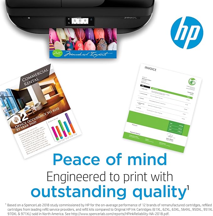 HP 952XL Black High-yield Ink Cartridge for HP Printers | Works with HP OfficeJet 8702; HP OfficeJet Pro 7720, 7740, 8210, 8216, 8710, 8715, 8720, 8725, 8730, 8740 | Eligible for Instant Ink | F6U19AN