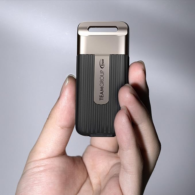 TEAMGROUP PD20 4TB Portable External Solid State Drive SSD Read up to 2000MB/s USB 3.2 Gen2x2 Type-C Waterproof Dustproof IP54 TPSEG5004T0C102