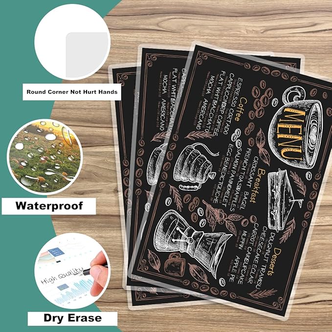 BESTEASY Clear 9" x 11.5" Thermal Laminating Sheets 3 mil Letter Size Thermal Laminating Pouches, Hold 8.9'' x 11.4'' Letter Size Sheets, Pack of 1000