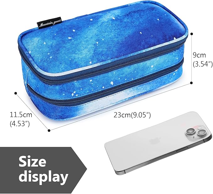 Pencil Cases for kids, Large Capacity Pencil Pouch, Office College School Marker Organizer Case pen for Men Women Adult Teens