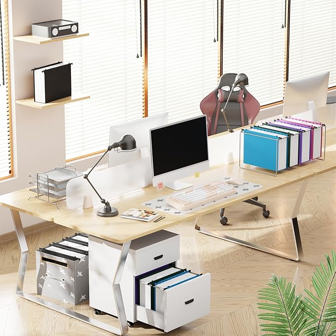 Plastic Expandable Hanging File Folder Letter Size,Heavy Duty 3 Inch Expansion,12 Pack Extra Capacity Hanging Folder withTabs,File Cabinet Folder,Hanging File Organizer for Office-Colored