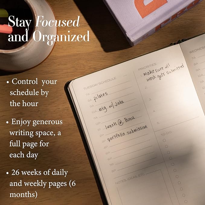 Anecdote 2025-2026 Planner: A Monthly, Weekly & Daily Planner 2025-2026 for Planning Your Success - A5 Size Hardcover Start Anytime and Achieve your Goals - Ink Blue