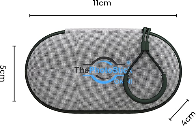 ThePhotoStick® Omni 128GB + Protective Case | Secure Photo & Video Backup and Transfer | Digital File Organization | USB & Multiport Connection for Phones, Tablets and Computers | Water Resistant Case