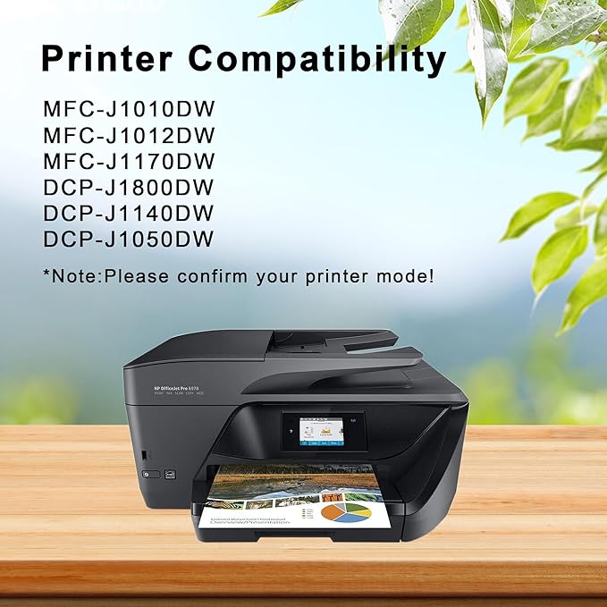 LC401XL Ink Cartridges Compatible for Brother Ink Cartridges LC401 XL Use for MFC-J1010DW MFC-J1012DW MFC-J1170DW MFC-J1800DW (Black Cyan Magenta Yellow, 4 Pack)