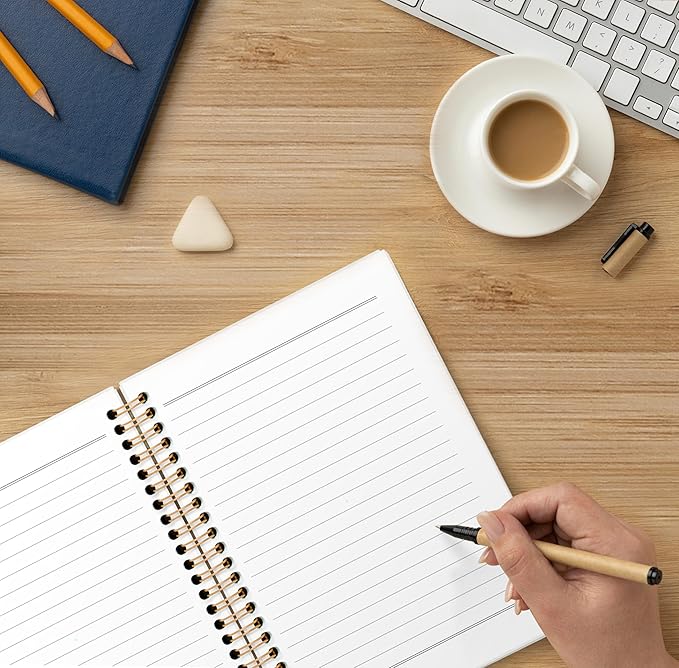 Vintage Wild Flower Botanical Plant Notebook 02,Rustic Spring Floral Cottagecore Notebook Journal for Work Office School Student Teacher,Hardcover Spiral Notebook 5.5x8.4