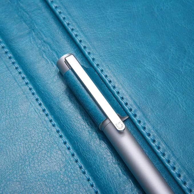 Resume Folder Clipboard Holder Letter Size A4 Legal Pad, Portfolio Pad Folio Document Organizer for Interview & Business (Turquoise)