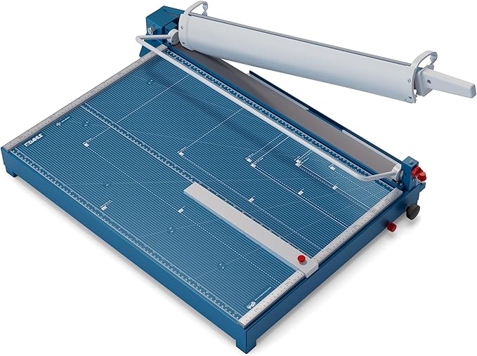 Dahle 569 Premium Guillotine Trimmer, 27" Cut Length, 35 Sheet Capacity, Self-Sharpening Blade, Manual Clamp, w/Safety Guard