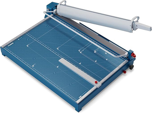 Dahle 569 Premium Guillotine Trimmer, 27" Cut Length, 35 Sheet Capacity, Self-Sharpening Blade, Manual Clamp, w/Safety Guard