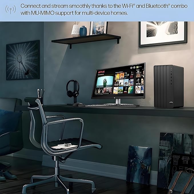 HP 290 G9 Desktop Computer, 13th Gen Intel Core i3-13100 Processor (Up to 4.50GHz)- 32GB RAM - 2TB PCIe SSD - HDMI, VGA, Wire Keyboard & Mouse, Wi-Fi, Windows 11 Pro