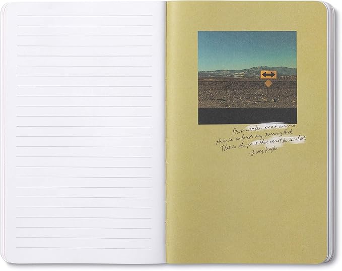 Compendium Softcover Journal - All serious daring starts from within. – A Write Now Journal with 128 Lined Pages, 5″W x 8″H