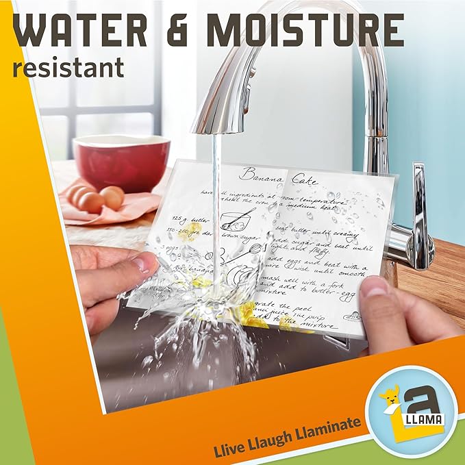 Matte Laminating Sheets 9” x 14.5”, 3 Mil Thick, 50 Pack, Legal Size Matte Thermal Laminating Pouches 8.5 x 14