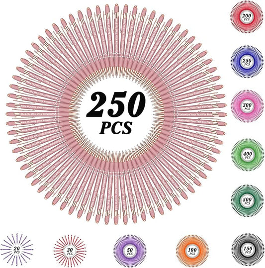 Max 500 Pcs Personalized Pens Bulk, Custom Pens with Free Engraving, Customized Stylus Tip Ballpoint Pen with Your Name Massage Text for School Office Business Graduation Anniversaries-250 Packs