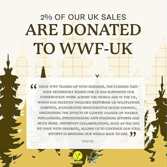 Dingbats A5 Wildlife Ruled Notebook Journal - Premium Vegan Leather Hardcover Executive Journal for Women & Men - Work, Note Taking, Writing & Travel