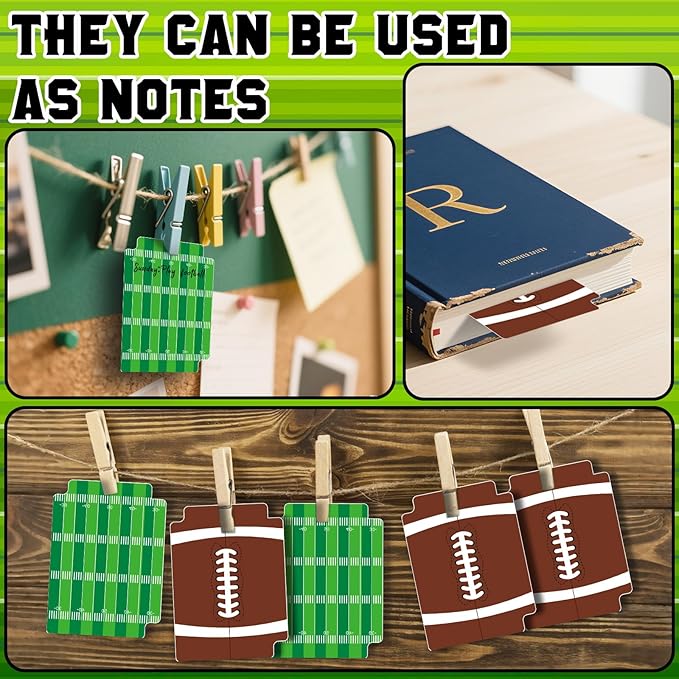 50pcs Football Card Dividers Plastic Index Card Storage Dividers with Tabs Card Separators for Sports Game Football Card Collection