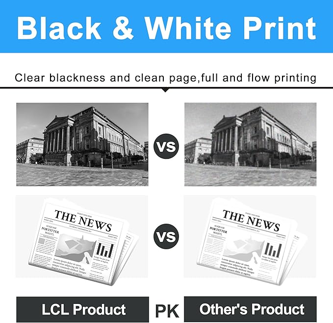 LCL Compatible Toner Cartridge Replacement for Xerox WorkCentre 3335 3345 Phaser 3330 8500 Pages 106R03620 106R03622 WorkCentre 3335 3345 3345VDNi 3330DNi 3335DNi 3345DNi (2-Pack Black)