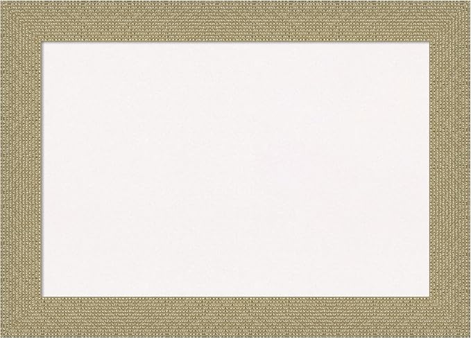 Amanti Art White Cork Board for Wall, 20x28 Vision Board with Gold Frame, Medium Corkboard Office Decor for Home Organization, Casual Corkboard Pinboard to Display Items for Home Organization in