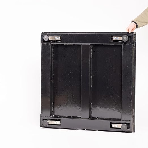 36"x36" Industrial Floor Scale, Heavy-Duty Warehouse Scale with Digital Indicator, Accurate Pallet Scale for Postal Luggage Shipping Mailing Weighing