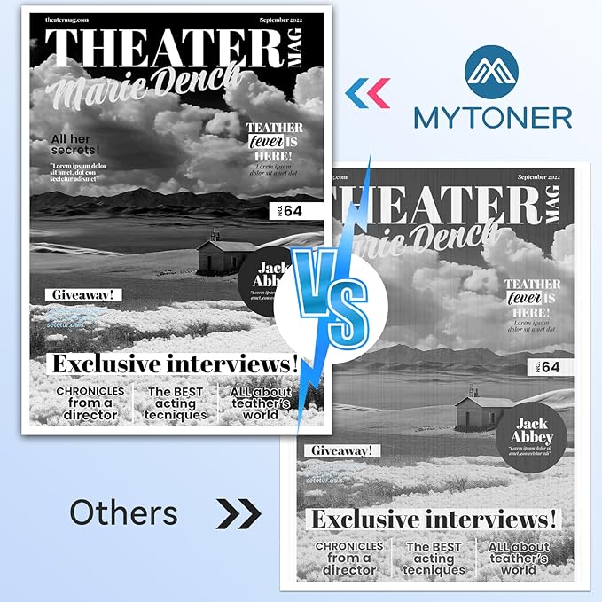 MYTONER 37A CF237A Black Toner Cartridge Compatible Replacement for HP 37A 37X CF237A CF237X for Enterprise M607n M607dn M608n M608dn M609x MFP M632 M631 M633fh Printer (1 Pack)