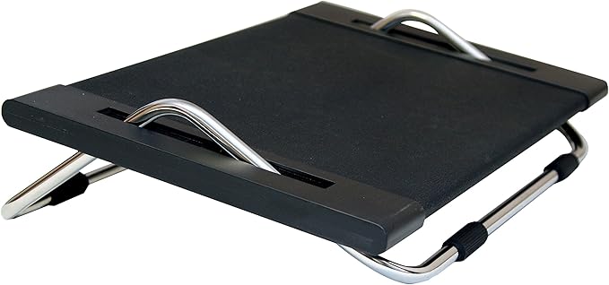 Jobri 3" Under-Desk Footrest – Adjustable, Non-Slip Ergonomic Footrest for Office, Home and Workspace | Durable Metal Frame, Promotes Comfort, Posture and Reduces Leg Fatigue