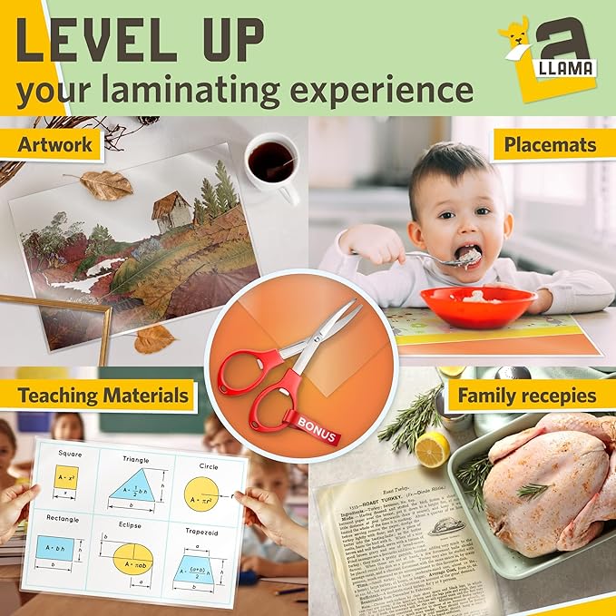 Matte Thermal Laminating Pouches, 11.5 x 17.5 Inches, Matte Finish, 3 Mil Thick, 50 Pack, Suited for Menu Size Laminating Sheets 11 x 17