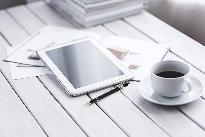 Up to 500 Pcs Custom Pens Bulk | Rainbow of Colors | Soft-Touch Metal Black Ink Personalized with Name or Message (Red, 500 pcs)