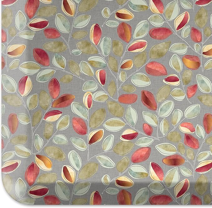 GelPro Anti-Fatigue Designer Comfort Kitchen Floor Mat Orchard Sultry Grey 20x48