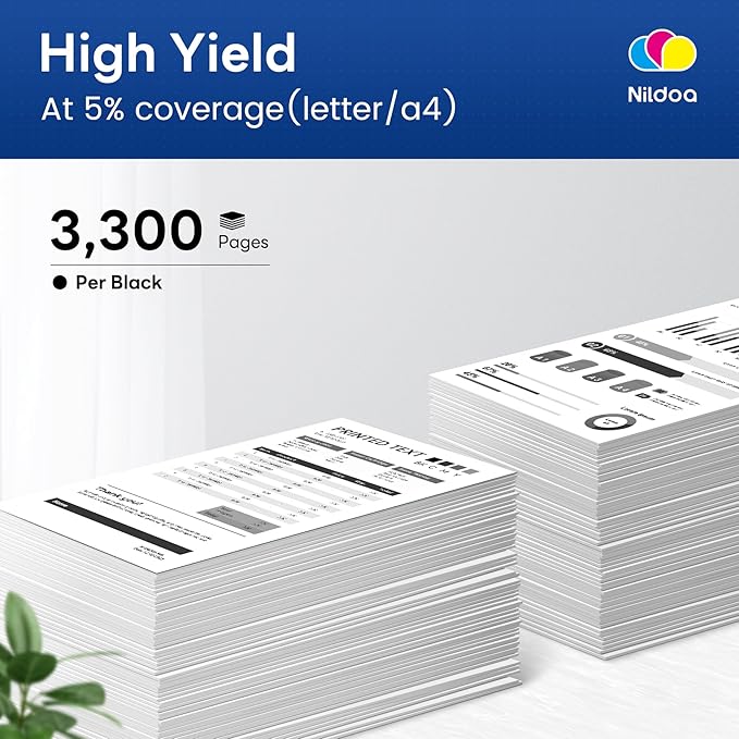 TN830XL Toner Cartridge High Yield Replacement for Brother TN830XL TN-830XL HL-L2460DW HL-L2405W MFC-L2820DW Printer, TN830XL 2PK Black