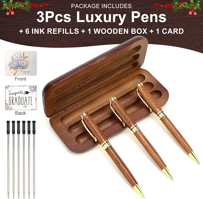 Middle High School College Graduation Gifts for Her Him, Cool Pens Elementary School Masters Degree Graduation Gift for Women Men Class of 2025, 5th 6th 8th Grade Present Graduate Girl Grad Gifts