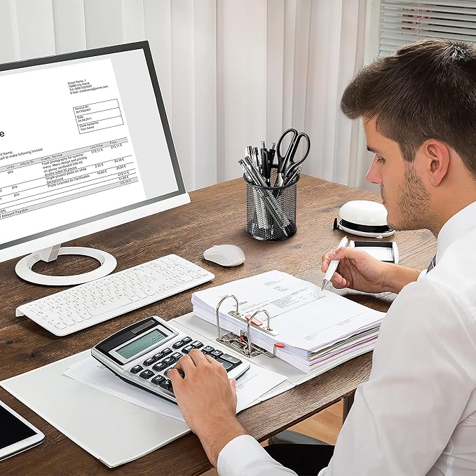 Amazon Basics Wire Mesh Pen Cup, Office Caddy Storage, Black, ‎3.7" x 3.3"