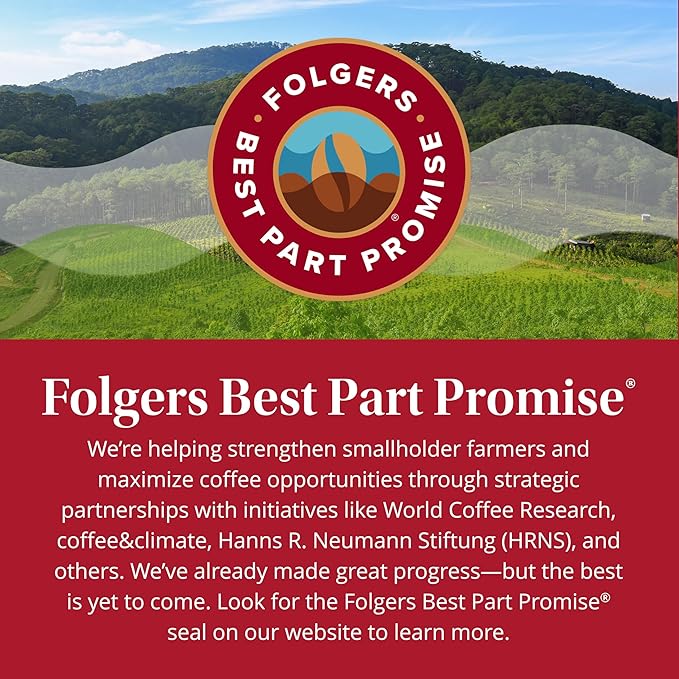 Folgers French Vanilla Flavored Coffee, 72 Keurig K-Cup Pods (Packaging May Vary)