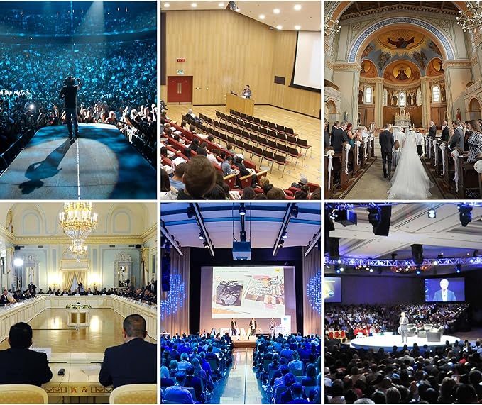 AI Auto Tracking NDI PTZ Camera 3G-SDI/USB3.0/HDMI/LAN IP PoE Live Streaming 20X Optical and 8X Digital Zoom Camera 1080P 60FPS for Church Services Worship Education Events vMix OBS YouTube