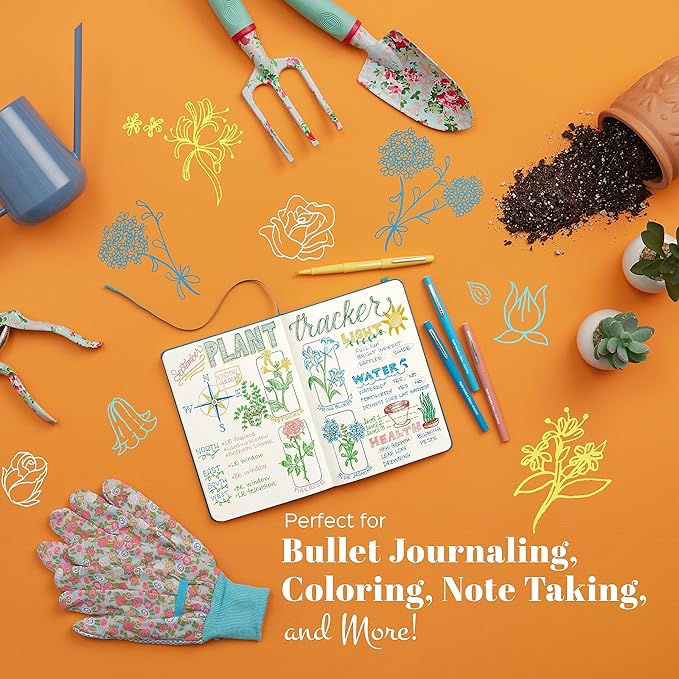 Paper Mate Flair Nature Escape Scented Felt Tip Pens, Medium Point (0.7mm), Assorted Colors, 16 Count - Perfect for Journaling, Writing, Coloring, Teacher Supplies