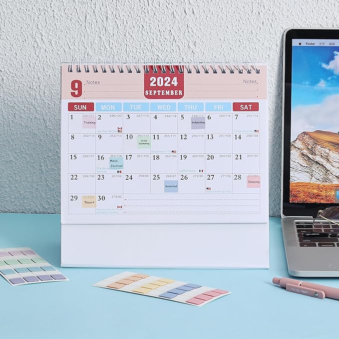 Mr. Pen- Sticky Index Tabs, 480 Pcs, Pastel Sticky Tabs for Notebooks, Page Markers