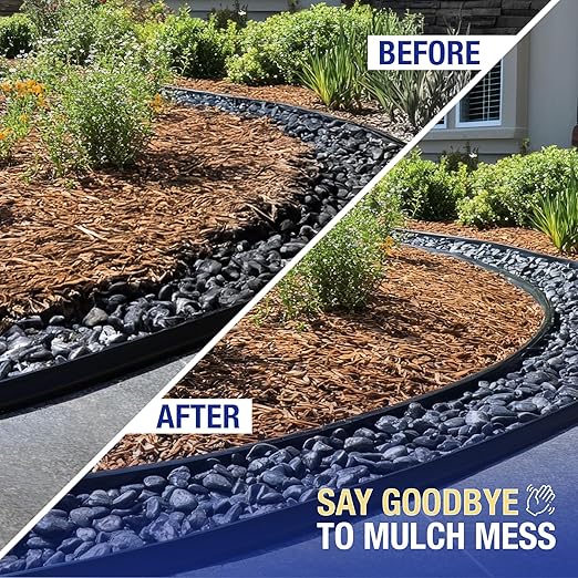 Titan Mulch Glue for Landscaping, Fast-Dry, Non-Toxic, Strong Mulch Glue for Rocks, Prevents Washout & Erosion in Flowerbeds & Gardens, Long-Lasting Stabilizer (128 Fl Oz) by Fusion Chemical